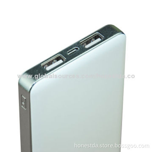 High-capacity Unique Backup Battery Power Bank, 6,000mAh Capacity